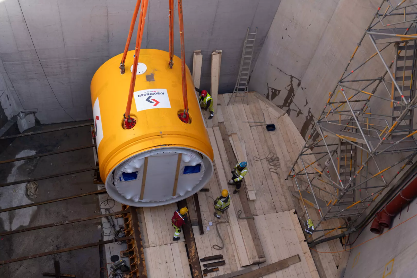 K-Boringen bouwt aan langste microtunnel van België voor prestigieus ECLUSE II-project