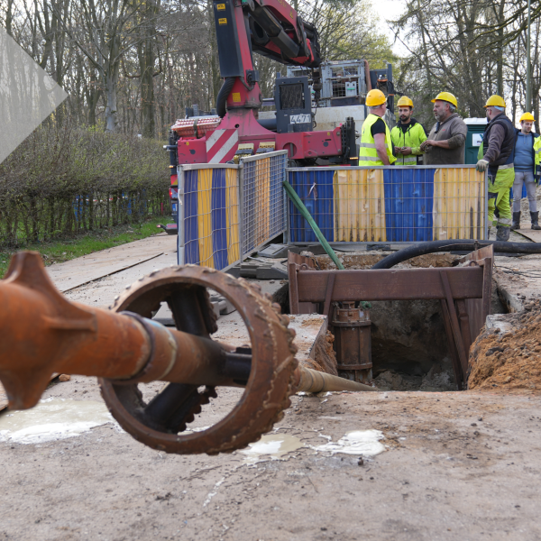 Recordboring van 700 meter voor APK Drilling